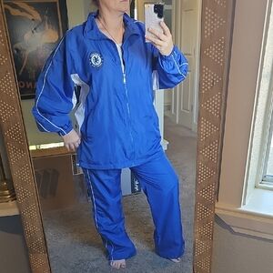 STUNNING VINTAGE CHELSEA FOOTBALL TRACKSUIT